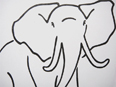 Elefant stilisiert