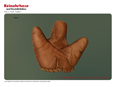 3-Finger-Handschuh Keinohrhase
